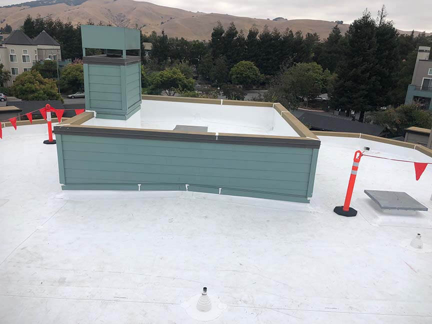 Commercial Roofing Single Ply California