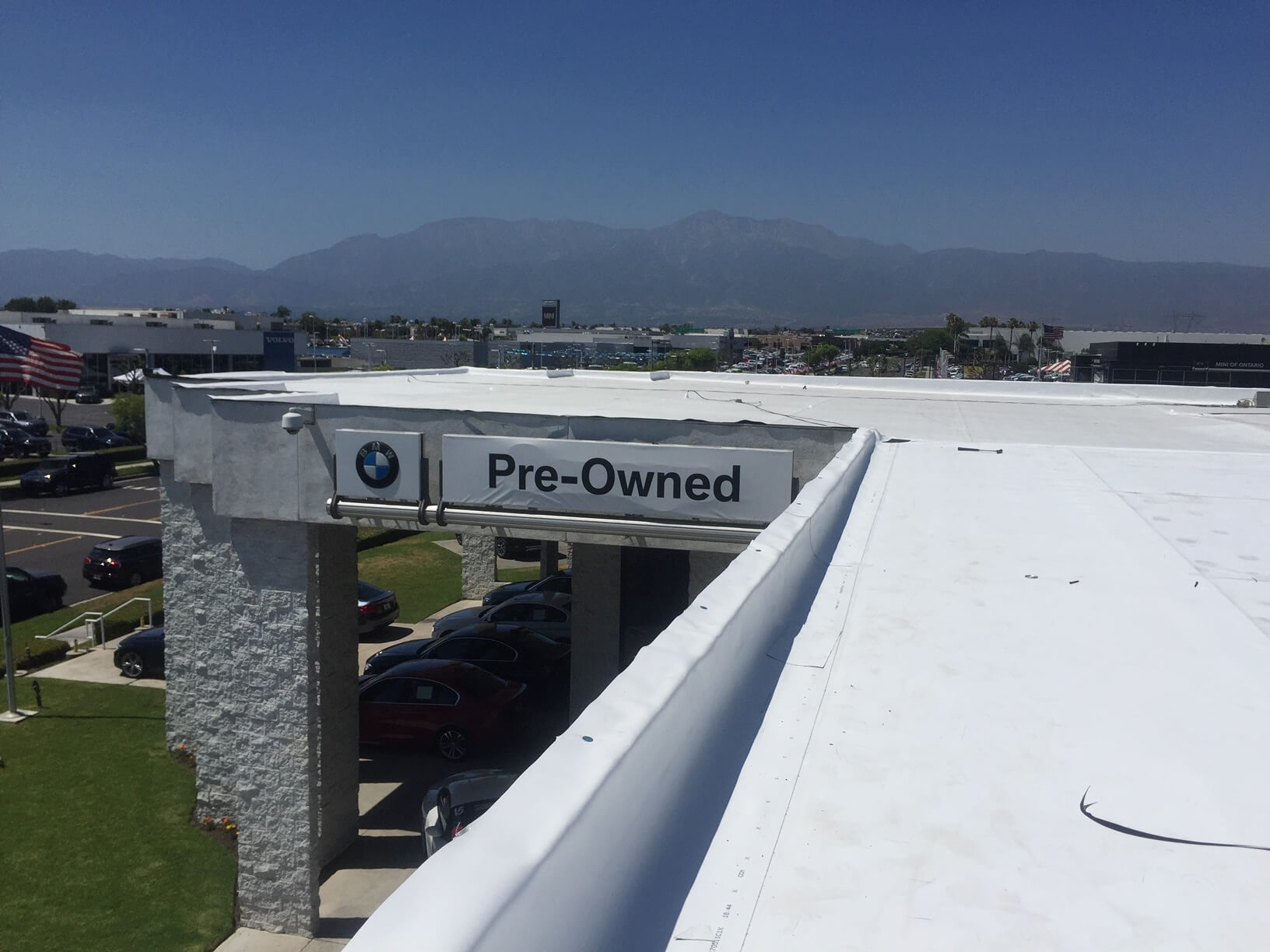 Single Ply Roofing Auto Dealers SoCal