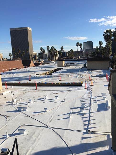 Single Ply Roofing Contractor LA