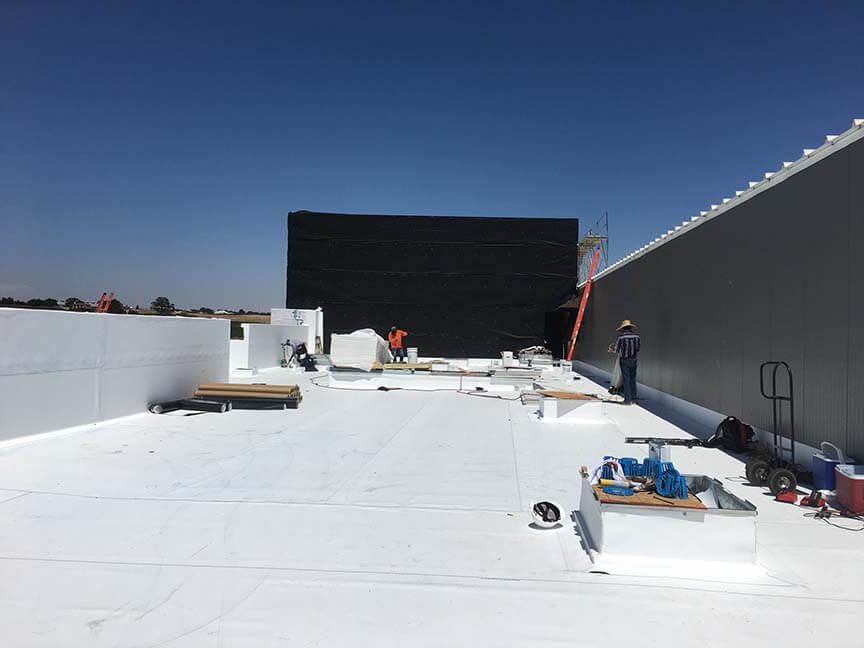 Single Ply Roofing Licensed Crew