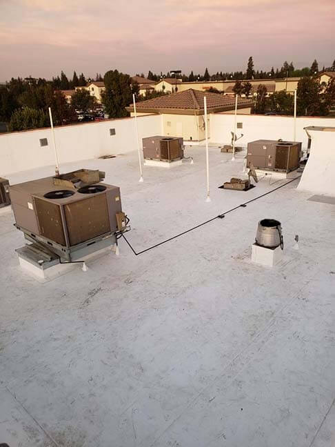 Single Ply Roofing Maintenance LA