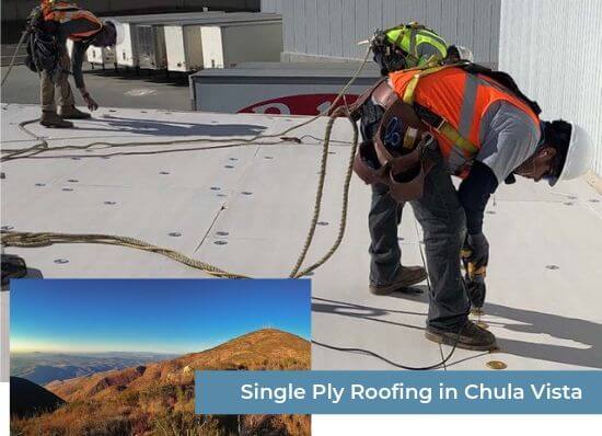 Single Ply Roofing in Chula Vista