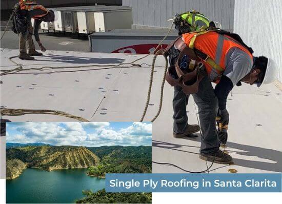 Single Ply Roofing in Santa Clarita