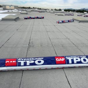 TPO roofing material