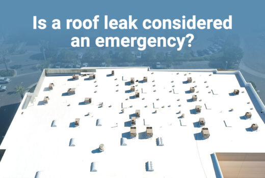 roof leak