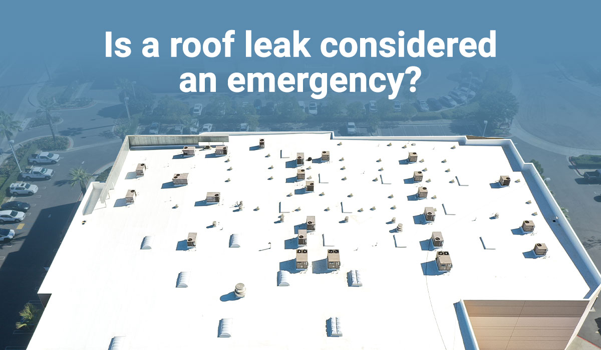 roof leak