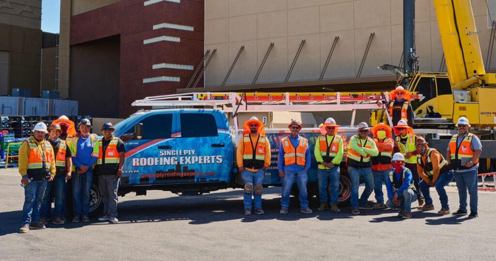 Single Ply Membrane Roof