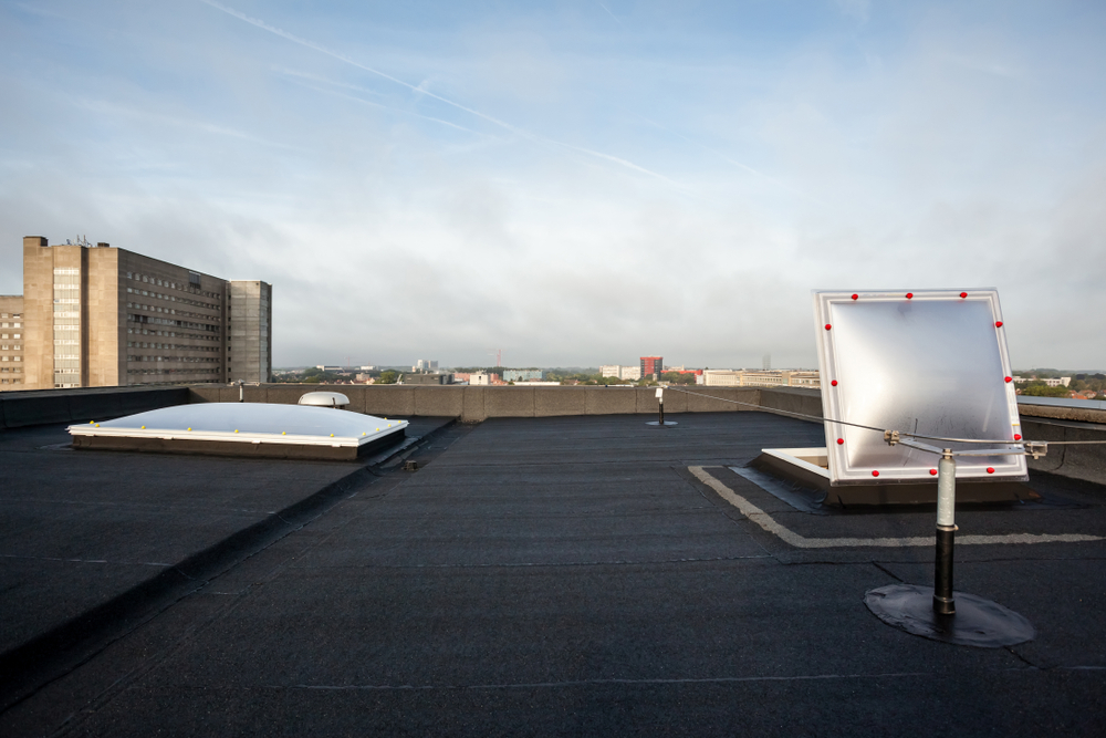 how to construct a flat roof