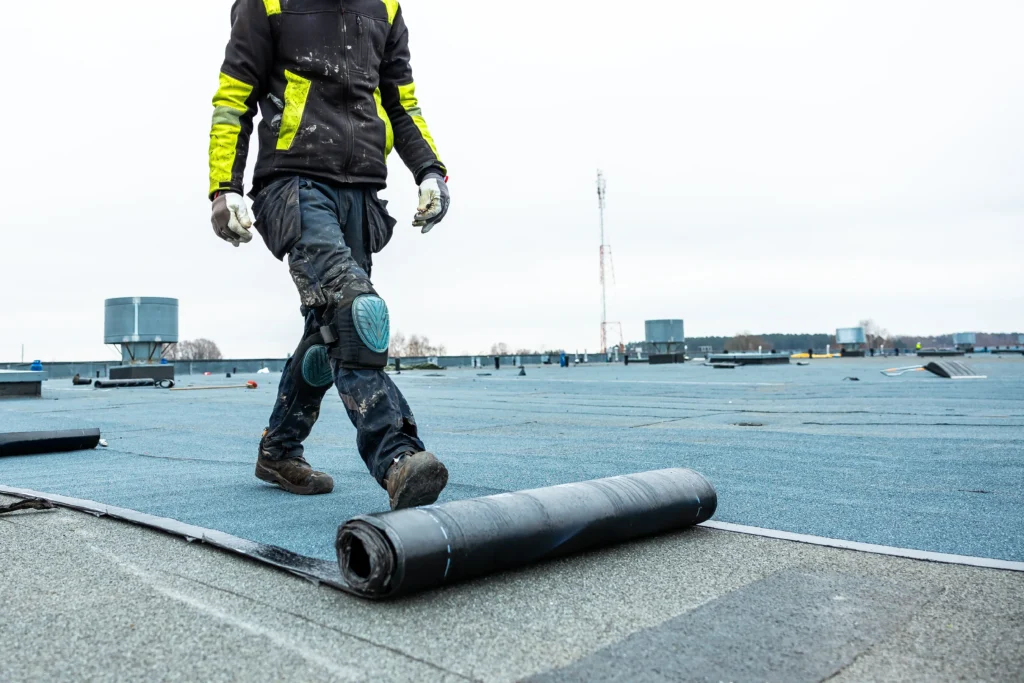 flat roofing materials
