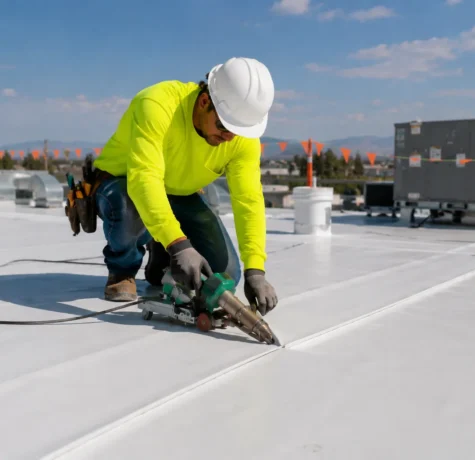 commercial flat roofing