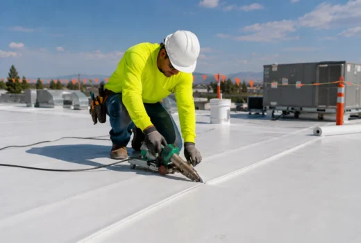 commercial flat roofing