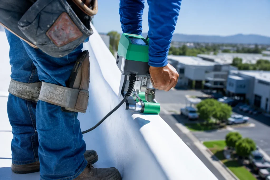 commercial flat roofing