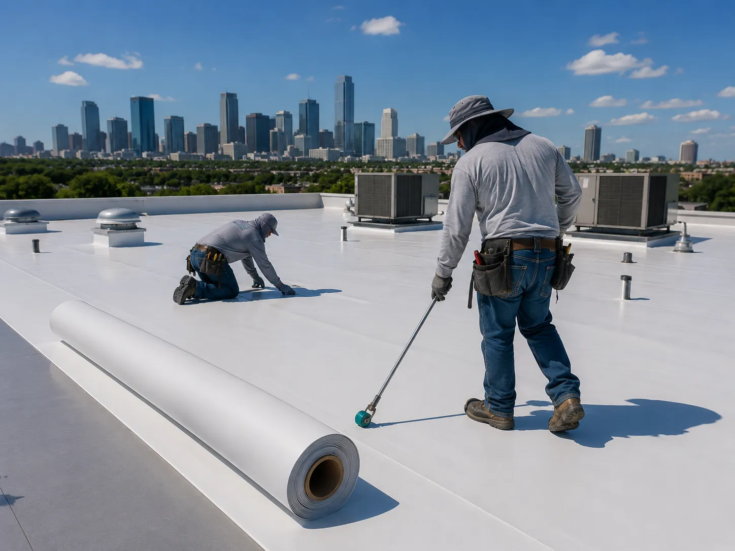 single ply roofing