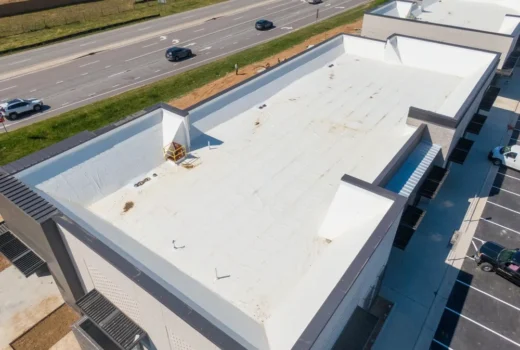 how to fix commercial roof leak