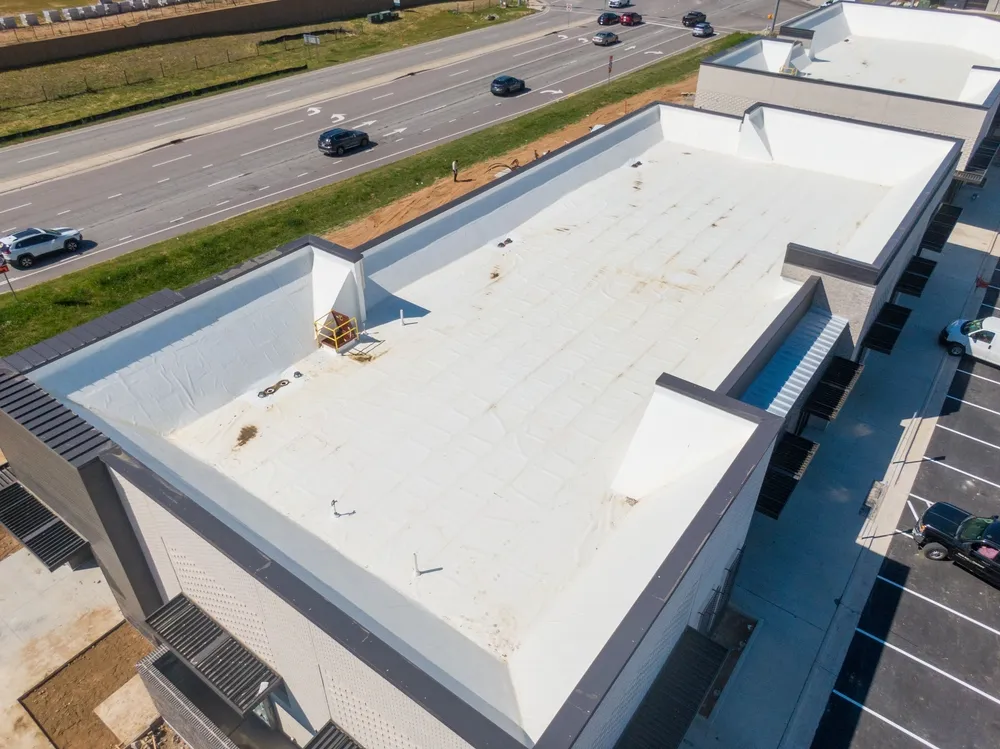 how to fix commercial roof leak