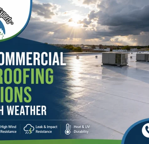best commercial flat roofing solutions for harsh weather conditions