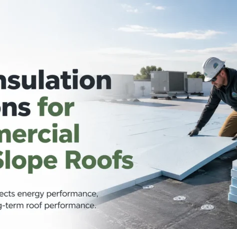 insulation options for commercial low-slope roofs