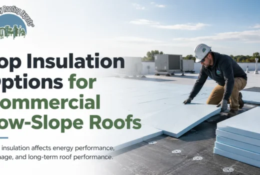 insulation options for commercial low-slope roofs