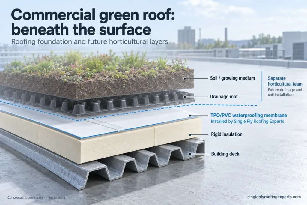 commercial green roof